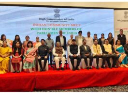 Indian Parliamentary Delegation led by Harivansh, Deputy Chairman, Rajya Sabha in 153rd IPU Assembly in Arusha, Tanzania,Dr. Sasmit Patra, MP, Rajya Sabha participated in the panel discussion of the above Committee on the ‘Role of parliaments in securing peace in the age of military artificial intelligence’