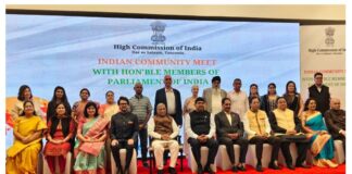 Indian Parliamentary Delegation led by Harivansh, Deputy Chairman, Rajya Sabha in 153rd IPU Assembly in Arusha, Tanzania,Dr. Sasmit Patra, MP, Rajya Sabha participated in the panel discussion of the above Committee on the ‘Role of parliaments in securing peace in the age of military artificial intelligence’