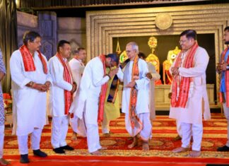 MP Dharmendra Pradhan attends Pratihari Niyog’s ‘Samarpana 2026’ event in Puri