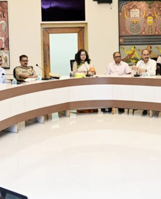Preparatory Meeting for President’s and Prime Minister’s Visit to Odisha, detailed discussions were held on security arrangements, cadre plan, emergency medical services, fragrance, uninterrupted power and drinking water arrangements, stage preparations, media information supply arrangements, and other ancillary preparations