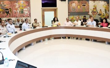 Preparatory Meeting for President’s and Prime Minister’s Visit to Odisha, detailed discussions were held on security arrangements, cadre plan, emergency medical services, fragrance, uninterrupted power and drinking water arrangements, stage preparations, media information supply arrangements, and other ancillary preparations