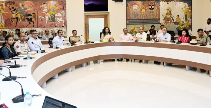 Preparatory Meeting for President's and Prime Minister's Visit to Odisha,