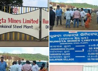 Public Hearing held for Rungta Mines Ltd’s Private Railway Siding under the Odapada Tahasil in Dhenkanal in Odisha
