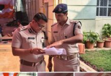 IGP, Central Range, Reviews Security Arrangements at Habisyali Accommodation Centres in Puri