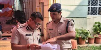 IGP, Central Range, Reviews Security Arrangements at Habisyali Accommodation Centres in Puri