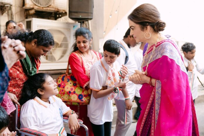 Smt. Nita M. Ambani, Founder and Chairperson, Reliance Foundation