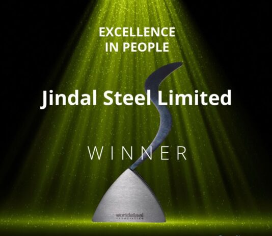 Jindal Steel has won the Worldsteel 2026 Steelie Award for Excellence in People for Dakshata Engineering Safety: One Duty Position at a Time