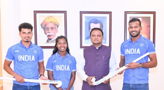 CM extended congratulations to the Odia stars Amit Rohidas, Silanand Lakra, and Sunelita Toppo of the Indian men’s and women’s hockey teams, who have qualified for the 2028 Los Angeles Olympics by securing a historic gold medal at the Asian Games 2026